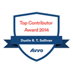 Top Contributor Award 2014 | Dustin R.T. Sullivan | Avvo